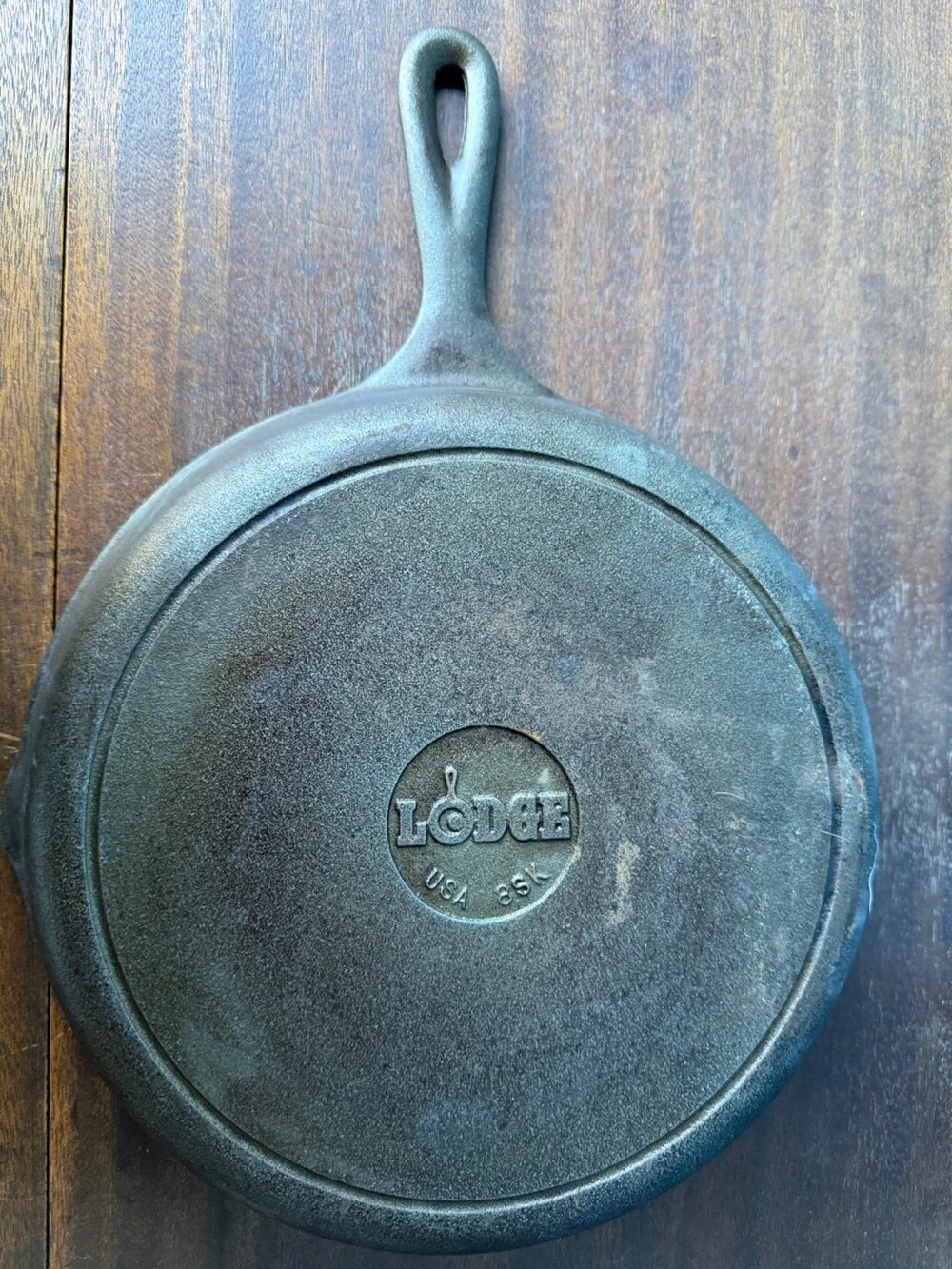 Lodge 8SK Cast Iron Skillet 10.25